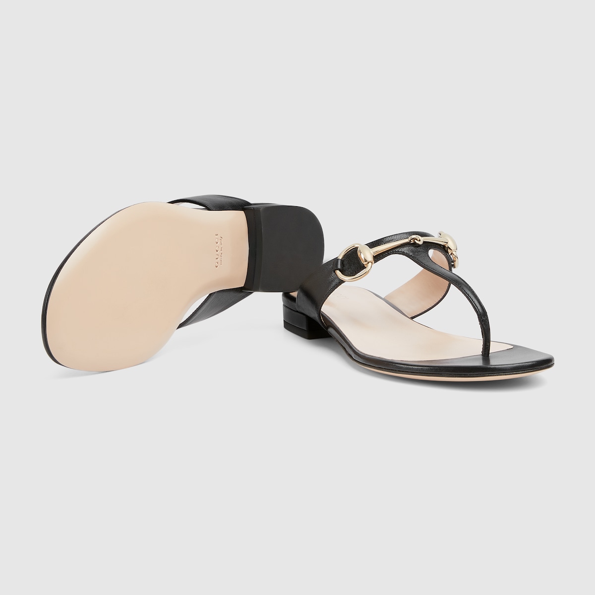 Gucci Women’s thong sandal with Horsebit - Image 5
